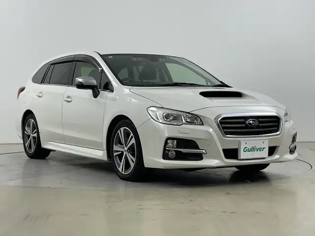 スバル レヴォーグ 1．6GT アイサイト 道央・札幌 2016(平28)年 9.1万km クリスタルホワイトP ・4WD/ターボ/アイサイト/・プリクラッシュセーフティ/・純正SDナビ/・BT/DVD/CD/SD/フルセグ/・バックカメラ/サイドカメラ/・レーダークルーズコントロール/・LEDオートライト/フォグランプ/・パワーシート/・スマートキー×2/プッシュスタート/・パドルシフト/・純正17インチAW/・ETC