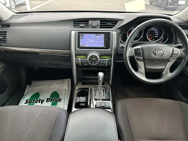 トヨタ マークＸ 250G 栃木県 2015(平27)年 3.3万km ホワイトパールクリスタルシャイン 純正メモリナビ/TV/CD/AM/FM/Bluetooth/ビルトインETC/スマートキー/スペアキー/プッシュスタート/パワーシート/HIDヘッドライト/フォグランプ/DUAL AAC/ALL AUTO PW/純正フロアマット/サイド/カーテンエアバッグ