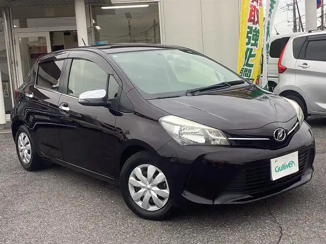 トヨタ ヴィッツ ジュエラ 千葉県 2014(平26)年 1.7万km ボルドーマイカメタリック 純正ナビゲーション/キーレス/バックカメラ付き/前後ドライブレコーダー/ウィンカーミラー/取り扱い説明書/ETC