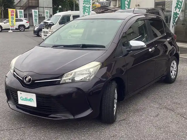 トヨタ ヴィッツ ジュエラ 千葉県 2014(平26)年 1.7万km ボルドーマイカメタリック 純正ナビゲーション/キーレス/バックカメラ付き/前後ドライブレコーダー/ウィンカーミラー/取り扱い説明書/ETC