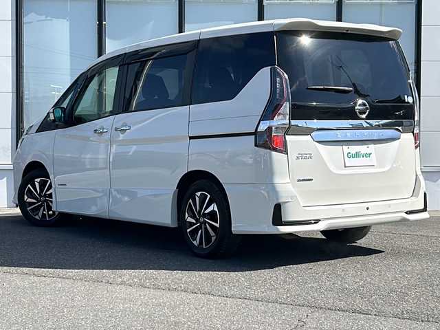 日産 セレナ ハイウェイスター V 山形県 2021(令3)年 3.6万km ブリリアントホワイトパール ワンオーナー/プロパイロット/レーダークルーズコントロール/BSM/前後コーナーセンサー/純正ナビ/（Bluetooth/CD/DVD/フルセグ)/アラウンドビューモニター/両側パワースライドドア/LEDオートライト/フォグランプ/ドライブレコーダー/デジタルインナーミラー/電動パーキングブレーキ/オートブレーキホールド/ステアリングスイッチ/純正AW/純正フロアマット/電動格納ウィンカーミラー/スマートキー×2/ドアバイザー