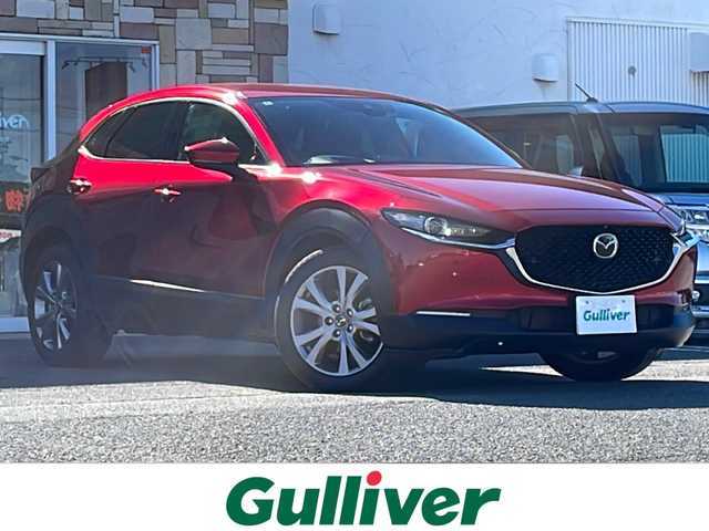 マツダ ＣＸ－３０ 20S プロアクティブツーリングセレ 徳島県 2022(令4)年 2万km ソウルレッドクリスタルM 純正SDナビ/（Bluetooth/フルセグ/CD/DVD/AM/FM/HDMI）/アラウンドビューモニター/レーダークルーズコントロール/前席シートヒーター/ハンドルヒーター/D席パワーシート/パワーバックドア/パドルシフト/クリアランスソナー/LEDヘッドライト/オートハイビーム/ETC/前後ドライブレコーダー/純正18AW/純正フロアマット/スペアキー