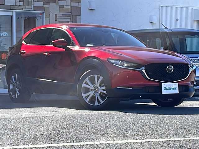 マツダ ＣＸ－３０ 20S プロアクティブツーリングセレ 徳島県 2022(令4)年 2万km ソウルレッドクリスタルM 純正SDナビ/（Bluetooth/フルセグ/CD/DVD/AM/FM/HDMI）/アラウンドビューモニター/レーダークルーズコントロール/前席シートヒーター/ハンドルヒーター/D席パワーシート/パワーバックドア/パドルシフト/クリアランスソナー/LEDヘッドライト/オートハイビーム/ETC/前後ドライブレコーダー/純正18AW/純正フロアマット/スペアキー