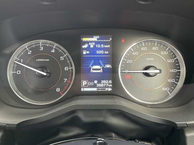 スバル インプレッサ ＸＶ 2．0i－S アイサイト 大阪府 2018(平30)年 3.7万km クリスタルブラックシリカ 純正ナビ/BTオーディオ/フルセグテレビ/CD/DVD/バックカメラ/前席パワーシート/パドルシフト/電動パーキングブレーキ/LEDヘッドライト/純正18インチAW/純正フロアマット/ETC/ドライブレコーダー/スペアキー