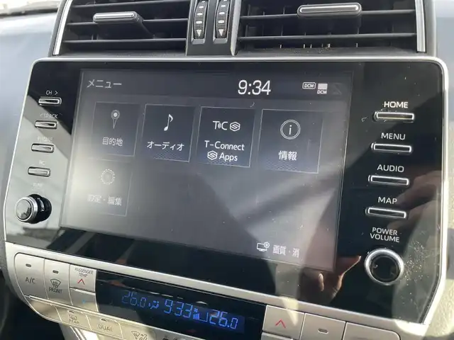 トヨタ ランドクルーザー プラド TX Lパッケージ マットブラED 福島県 2023(令5)年 3.6万km ホワイトパールクリスタルシャイン ワンオーナー/4WD/純正9インチディスプレイオーディオ/・Tコネクトナビ/・Bluetooth/衝突回避支援パッケージ/・プリクラッシュセーフティ/・レーンディパーチャーアラート/・オートマチックハイビーム/・レーダークルーズコントロール/パーキングサポートブレーキ/全方位モニター/ビルトインETC 2.0/前後ドライブレコーダー/黒レザーシート/・前席パワーシート/・シートヒーター/・エアシート/LEDヘッドライト/・オートライト/・オートハイビーム/・フォグランプ/スマートキー/・プッシュスタート/・スペアキー/エンジンスターター/新車時保証書/取扱説明書