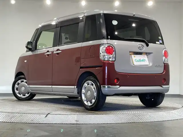 ダイハツ ムーヴ キャンバス G メイクアッフ SA Ⅱ 愛知県 2016(平28)年 10.4万km スムースグレーマイカメタリック/ファイアークォーツレッドメタリック 2トーン 純正８インチナビ　/(Bluetooth/フルセグTV/CD・DVD再生/SD/FM/AM/USB/HDMI)/アラウンドビューモニター　/両側パワースライドドア　/スマートアシスト　/　　-衝突軽減ブレーキ　/　　-誤発進抑制機能/　　-標識認識機能/ビルトインＥＴＣ　/ドライブレコーダー　/シートヒーター　/プッシュスタート　/　　-スマートキー/パーキングセンサー　/アイドリングストップ/ＵＳＢ/HDMI接続/アクセサリーソケット/純正フロアマット