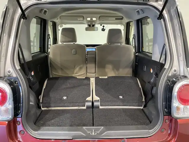 ダイハツ ムーヴ キャンバス G メイクアッフ SA Ⅱ 愛知県 2016(平28)年 10.4万km スムースグレーマイカメタリック/ファイアークォーツレッドメタリック 2トーン 純正８インチナビ　/(Bluetooth/フルセグTV/CD・DVD再生/SD/FM/AM/USB/HDMI)/アラウンドビューモニター　/両側パワースライドドア　/スマートアシスト　/　　-衝突軽減ブレーキ　/　　-誤発進抑制機能/　　-標識認識機能/ビルトインＥＴＣ　/ドライブレコーダー　/シートヒーター　/プッシュスタート　/　　-スマートキー/パーキングセンサー　/アイドリングストップ/ＵＳＢ/HDMI接続/アクセサリーソケット/純正フロアマット