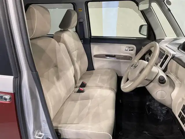 ダイハツ ムーヴ キャンバス G メイクアッフ SA Ⅱ 愛知県 2016(平28)年 10.4万km スムースグレーマイカメタリック/ファイアークォーツレッドメタリック 2トーン 純正８インチナビ　/(Bluetooth/フルセグTV/CD・DVD再生/SD/FM/AM/USB/HDMI)/アラウンドビューモニター　/両側パワースライドドア　/スマートアシスト　/　　-衝突軽減ブレーキ　/　　-誤発進抑制機能/　　-標識認識機能/ビルトインＥＴＣ　/ドライブレコーダー　/シートヒーター　/プッシュスタート　/　　-スマートキー/パーキングセンサー　/アイドリングストップ/ＵＳＢ/HDMI接続/アクセサリーソケット/純正フロアマット