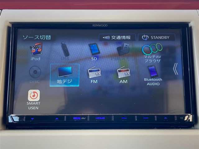 スズキ ラパン ショコラ G 静岡県 2013(平25)年 0.5万km カシスピンクパールメタリック 社外メモリーナビ/フルセグＴＶ/ＥＴＣ/バックモニター/レザーシート/ＨＩＤヘッドライト/純正１４インチアルミホイール/スマートキー/プッシュスタート/革巻きステアリング/アイドリングストップ
