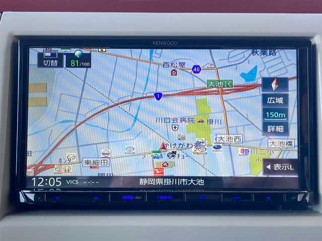 スズキ ラパン ショコラ G 静岡県 2013(平25)年 0.5万km カシスピンクパールメタリック 社外メモリーナビ/フルセグＴＶ/ＥＴＣ/バックモニター/レザーシート/ＨＩＤヘッドライト/純正１４インチアルミホイール/スマートキー/プッシュスタート/革巻きステアリング/アイドリングストップ