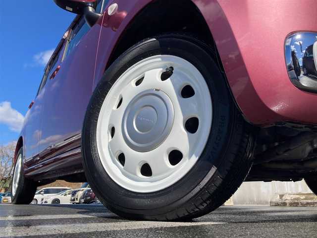 スズキ ラパン ショコラ G 静岡県 2013(平25)年 0.5万km カシスピンクパールメタリック 社外メモリーナビ/フルセグＴＶ/ＥＴＣ/バックモニター/レザーシート/ＨＩＤヘッドライト/純正１４インチアルミホイール/スマートキー/プッシュスタート/革巻きステアリング/アイドリングストップ
