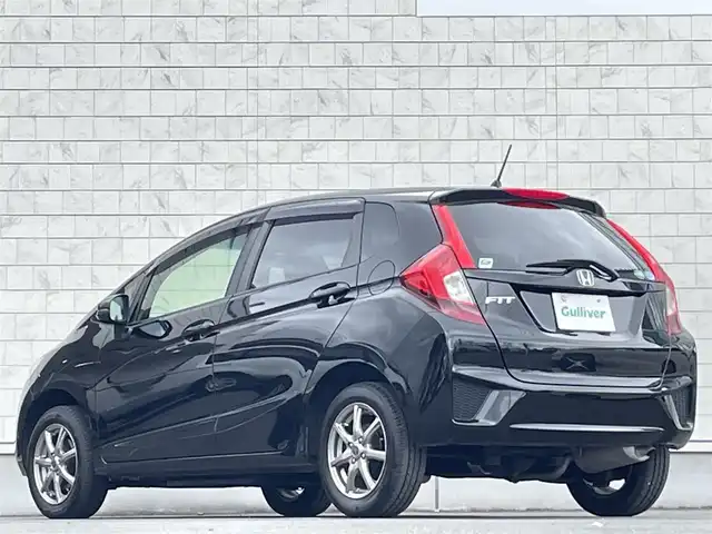 ホンダ フィット 13G Lパッケージ 岩手県 2017(平29)年 11.6万km クリスタルブラックパール 4WD/社外ＳＤナビ/→ワンセグTV/ＣＤ/FM/AM/クルーズコントロール/CTBA/ESC/ＥＴＣ/プッシュスタート/オートライト/スマートキー/〇電動格納ミラー/〇ウィンカーミラー/〇ドアバイザー/〇フロアマット/社外アルミホイール