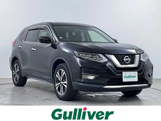 日産 エクストレイル 20X 道央・札幌 2018(平30)年 1.7万km ダイヤモンドブラック ・４WD/ エマージェンシーブレーキ/・純正ナビ（MM317D-W）/・Bluetooth/CD/DVD/SD/AUX/・アラウンドビューモニター/・プロパイロット/・レーダークルーズコントロール/・カプロンシート/全席シートヒーター/・LEDヘッドライト/オートライト/・パワーバックドア/・スマートキー/スペアキー１本/・デジタルインナーミラー/・横滑り防止装置/盗難防止装置/・アイドリングストップ/・ETC
