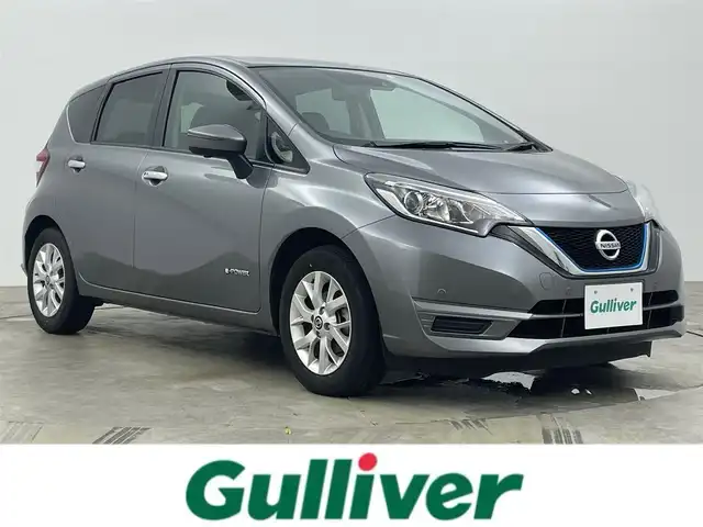 日産 ノート e－パワー X Vセレクション 岡山県 2020(令2)年 4.9万km ダークメタルグレー 社外ナビ	/【ナビ/Bluetooth/MSV】		/アラウンドビューモニター		/LEDヘッドライト（AUTO機能付き）		/ビルトインETC			/衝突軽減ブレーキシステム		/車線逸脱防止システム		/横滑り防止装置			/純正15インチアルミ		/コーナーセンサー（前後）		/フロアマット		/ステアリングスイッチ	/踏み間違い防止/ISOFIX/チルトステアリング/シートリフター/ウィンカーミラー			/プッシュスタート		/スマートキー×2			/取扱説明書		/新車保証書
