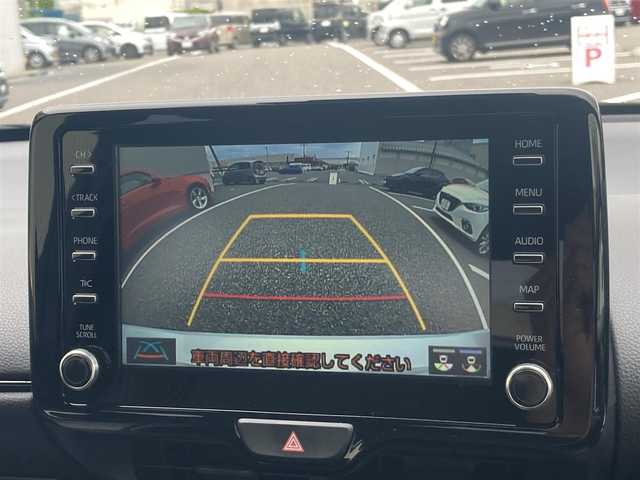 トヨタ ＧＲヤリス RS 島根県 2022(令4)年 4.6万km プラチナホワイトパールマイカ メーカーOPナビ(BT/フルセグ/USB)/バックカメラ/プリクラッシュセーフティー/レーントレーシングアシスト/ブラインドスポットモニター /リヤクロストラフィックアラート/パーキングサポートブレーキ/ヘッドアップディスプレイ/ロードサインアシスト/レーダークルーズコントロール/前席シートヒーター /ステアヒーター/ビルトインETC/パドルシフト/オートライト/オートハイビーム/純正フロアマット