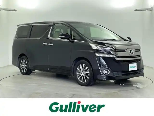 トヨタ ヴェルファイア V 福井県 2016(平28)年 3.3万km ブラック 純正ナビ　/型式：NSZN-Z66T/【AM/FM/Bluetooth/フルセグTV】/クルーズコントロール/両側パワースライドドア/電動パーキング/ブレーキホールド/パワーシート（Ｄ席）/プッシュスタート/スマートキー/ＥＴＣ/横滑り防止機能/ステアリングスイッチ/フォグランプ/LEDヘッドライト/ウインカーミラー/電格ミラー/ウォークスルー/サンシェード（セカンドシート）