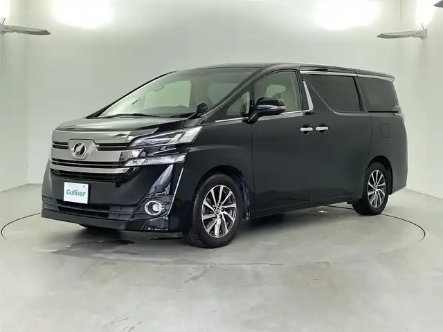 トヨタ ヴェルファイア V 福井県 2016(平28)年 3.3万km ブラック 純正ナビ　/型式：NSZN-Z66T/【AM/FM/Bluetooth/フルセグTV】/クルーズコントロール/両側パワースライドドア/電動パーキング/ブレーキホールド/パワーシート（Ｄ席）/プッシュスタート/スマートキー/ＥＴＣ/横滑り防止機能/ステアリングスイッチ/フォグランプ/LEDヘッドライト/ウインカーミラー/電格ミラー/ウォークスルー/サンシェード（セカンドシート）
