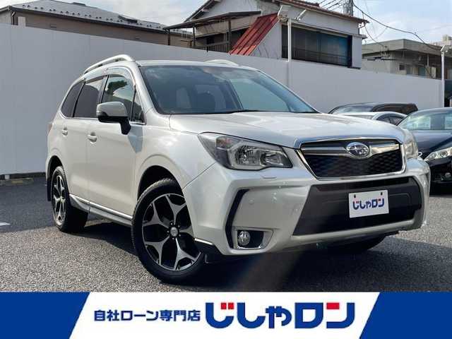 スバル フォレスター 2．0XT アイサイト 埼玉県 2013(平25)年 12.1万km サテンホワイトパール (株)IDOMが運営する【じしゃロン鳩ヶ谷店】の自社ローン専用車両になりますこちらは現金またはオートローンご利用時の価格です。自社ローンご希望の方は別途その旨お申付け下さい/登録時120453km/ワンオーナー/純正HDDナ（CN-H510WD）/　AM/FM/CD/DVD/MSV/BT/フルセグTV/バックモニター/ETC/黒革シート/　前席パワーシート/前席シートヒーター/開度設定機能付きパワーバックドア/プッシュスタート/スマートキーx2/革巻きステアリング/パドルシフト/衝突被害軽減システム/レーンキープアシスト/横滑り防止機能/X-MODE/HIDヘッドライト/オートライト/LEDアクセサリーライナー/フォグランプ/リアフォグランプ/電動格納機能付きウインカーミラー/フットイルミネーション/トノカバー/ドアバイザー/純正フロアマット/　　