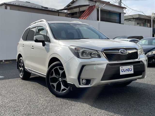 スバル フォレスター 2．0XT アイサイト 埼玉県 2013(平25)年 12.1万km サテンホワイトパール (株)IDOMが運営する【じしゃロン鳩ヶ谷店】の自社ローン専用車両になりますこちらは現金またはオートローンご利用時の価格です。自社ローンご希望の方は別途その旨お申付け下さい/登録時120453km/ワンオーナー/純正HDDナ（CN-H510WD）/　AM/FM/CD/DVD/MSV/BT/フルセグTV/バックモニター/ETC/黒革シート/　前席パワーシート/前席シートヒーター/開度設定機能付きパワーバックドア/プッシュスタート/スマートキーx2/革巻きステアリング/パドルシフト/衝突被害軽減システム/レーンキープアシスト/横滑り防止機能/X-MODE/HIDヘッドライト/オートライト/LEDアクセサリーライナー/フォグランプ/リアフォグランプ/電動格納機能付きウインカーミラー/フットイルミネーション/トノカバー/ドアバイザー/純正フロアマット/　　