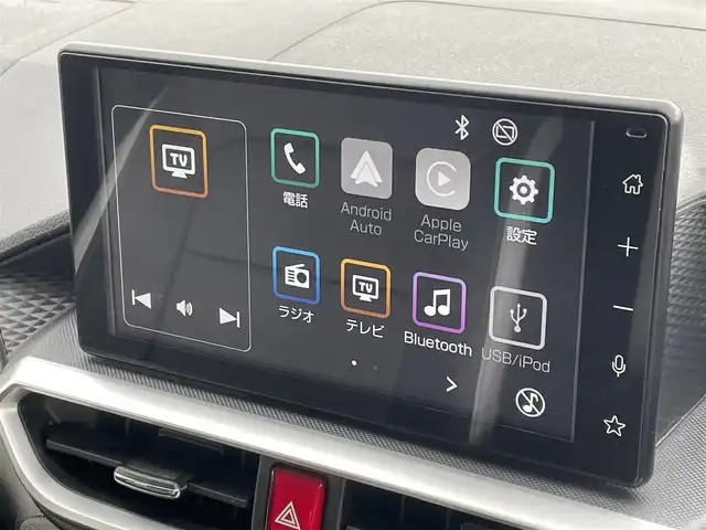 トヨタ ライズ Z 福岡県 2022(令4)年 5.5万km ブラックマイカメタリック ・純正ディスプレイオーディオ /・360°モニター /・フルセグTV /・AppleCarPlay/AndoroidAuto/・ブラインドスポットモニター /・D/N席シートヒーター /・USB充電 /・S-PDL /・スマートキー/プッシュスタート/・LEDヘッドライト/フォグランプ/・アダブティブクルーズコントロール/・ETC/・電格ミラー/・ステアリングスイッチ/・AC100V