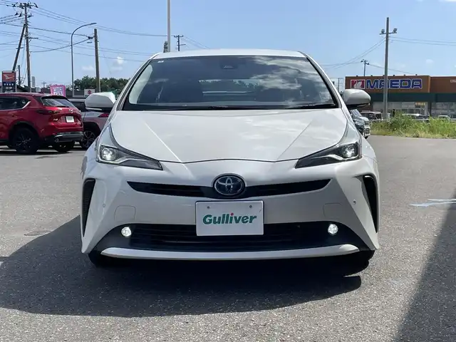 トヨタ プリウス A 青森県 2020(令2)年 9.1万km ホワイトパールクリスタルシャイン ４WD/純正ナビ/フルセグTV/CD/DVD/BT/バックカメラ/ETC/D席パワーシート/パーキングサポートブレーキ/BSM/プリクラッシュセーフティ/クリアランスソナー