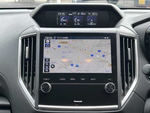 スバル インプレッサ Ｇ４ 1．6i－L アイサイト 岡山県 2020(令2)年 7.6万km クリスタルホワイトP 登録時走行距離75424km/純正SDナビ/(AM/FM/TV/BT/DISC/AppleCarPlay)/アイサイト/・衝突回避支援機能/・運転負荷軽減機能/F+S+Bカメラ/ETC2.0/ドライブレコーダー/4WD/MTモード付AT/プッシュスタート/スマートキー/スペアキー/純正16インチアルミホイール