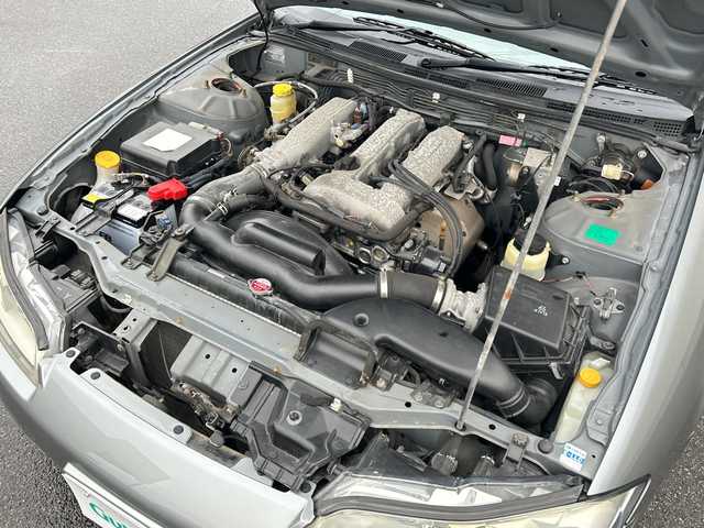 日産 シルビア スペックS Lパッケージ 山形県 2001(平13)年 4.2万km スパークリングシルバー 登録時走行距離41256Km/純正ナビ/キーレスエントリー/取扱説明書、保証書/H14～R6年11月まで記録簿有り