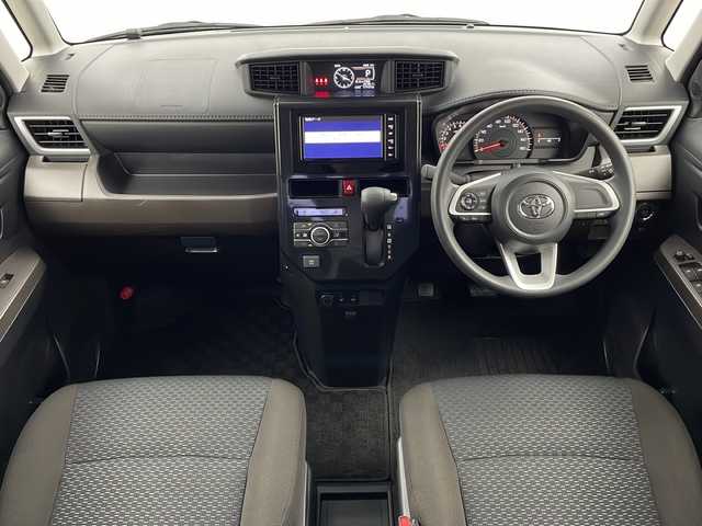 トヨタ ルーミー G 栃木県 2021(令3)年 1.8万km ファイアークォーツレッドM 純正ナビ/AM/FM/Bluetooth/フルセグTV/DVD再生/バックカメラ/前後コーナーセンサー/衝突軽減システム/LEDヘッドライト/オートライト/両側パワースライドドア/シートヒーター/アイドリングストップ/USBポート/ステアリングスイッチ/スマートキー/プッシュスタート/ビルドインETC/スペアスマートキー