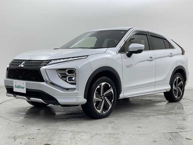 三菱 エクリプス クロス ＰＨＥＶ P 宮城県 2021(令3)年 1.1万km ホワイトダイヤモンド e-Assist/・衝突軽減/・車線逸脱/・レーダークルーズコントロール/・ヘッドアップディスプレイ/純正ナビ/・フルセグTV/・USB.BT.iPod/全周囲カメラ/パワーシート（Dのみ）/革巻きステアリング/ステアリングヒーター/ステアリングスイッチ/パドルシフト/シートヒーター（D/N）/LEDヘッドライト/LEDフォグライト/純正AW/ETC/プッシュスタート/スマートキー/純正フロアマット/電子パーキング