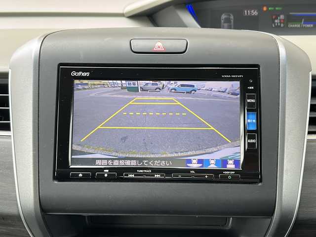 ホンダ フリード ハイブリット EX 静岡県 2018(平30)年 8.4万km プレミアムスパークルブラックパール 純正ナビ/・（CD/DVD/ラジオ）/主要装備/・クルーズコントロール/・衝突軽減ブレーキ/・レーンキープアシスト/・両側パワースライドドア/・バックカメラ/・フリップダウンモニター/・フロントデフォッガー/・シートヒーター/・ステアリングリモコン/・オートライト/・ETC