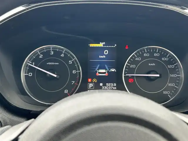 スバル インプレッサ スポーツ 1．6i－Lアイサイト 岐阜県 2018(平30)年 3.3万km クリスタルブラックシリカ ディーラー純正８インチナビ/／ＢＴ・フルセグ・ＣＤ・ＤＶＤ　/バックカメラ　/電動パーキング・ブレーキホールド　/パドルシフト　/オートワイパー　/純正フロアマット　/純正アルミホイール　/オートライト/ETC/スペアキー/取扱説明書