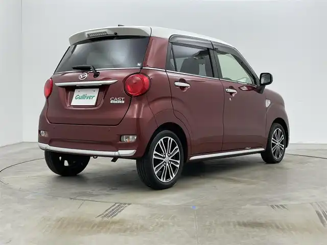 ダイハツ キャスト スタイル G ターボ VS SAⅢ 岡山県 2022(令4)年 1.9万km ファイアークォーツレッドM 純正ナビ(NMZK-W72D)/【フルセグ/AM・FM/ipod/BT/DVD】/パノラマモニター/スマートアシスト３/・歩行者探知/・衝突回避支援ブレーキ/社外ドライブレコーダー(前後)/シートヒーター/純正フロアマット/純正アルミ/オートLEDヘッドライト/オートハイビーム/レベライザー/純正ドアバイザー/パワーモード機能/ISOFIX