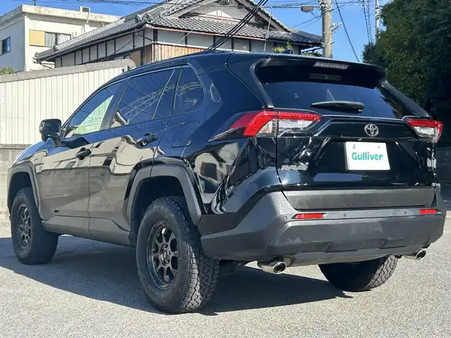 トヨタ ＲＡＶ４ X 大阪府 2022(令4)年 3.2万km アティチュードブラックマイカ 9型ナビ付ディスプレイオーディオ/バックカメラ/ブラインドスポットモニター/リフトアップ（エスペリアST-6071/約25mm)/レーダークルーズコントロール/衝突被害軽減システム/横滑り防止装置/レーンキープアシスト/コーナーセンサー/ワンオーナー/社外アルミホイール/純正アルミホイール有（サマータイヤ付き）/純正LEDライト/純正フロアマット/ドライブレコーダー前後/ETC/保証書/取扱説明書