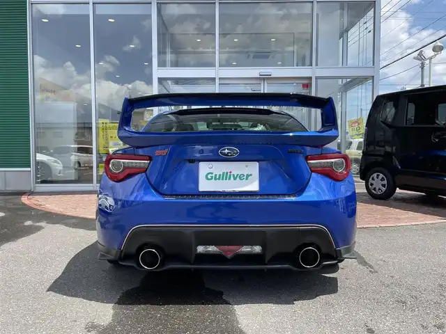 スバル ＢＲＺ STIスポーツ 道央・札幌 2018(平30)年 7.8万km WRブルーパール ・ナビ/フルセグ/CD/DVD/Bluetooth/・バックカメラ/・前方ドラレコ/・ETC2.0/・LEDヘッドライト/・ブレンボブレーキキャリパー/・社外LEDライト/・リアフォグランプ/・ハーフレザーシート/・前席シートヒーター/・ブレンボキャリパー/・大型リアスポイラー/・RAZOシフトノブ/・純正AW＋ノーマルタイヤ車載