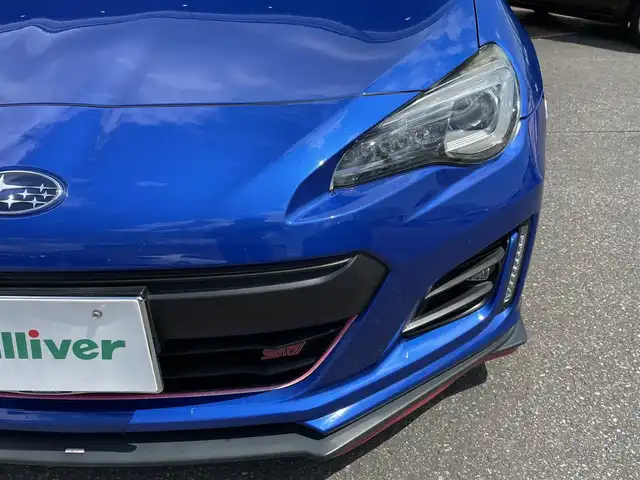 スバル ＢＲＺ STIスポーツ 道央・札幌 2018(平30)年 7.8万km WRブルーパール ・ナビ/フルセグ/CD/DVD/Bluetooth/・バックカメラ/・前方ドラレコ/・ETC2.0/・LEDヘッドライト/・ブレンボブレーキキャリパー/・社外LEDライト/・リアフォグランプ/・ハーフレザーシート/・前席シートヒーター/・ブレンボキャリパー/・大型リアスポイラー/・RAZOシフトノブ/・純正AW＋ノーマルタイヤ車載