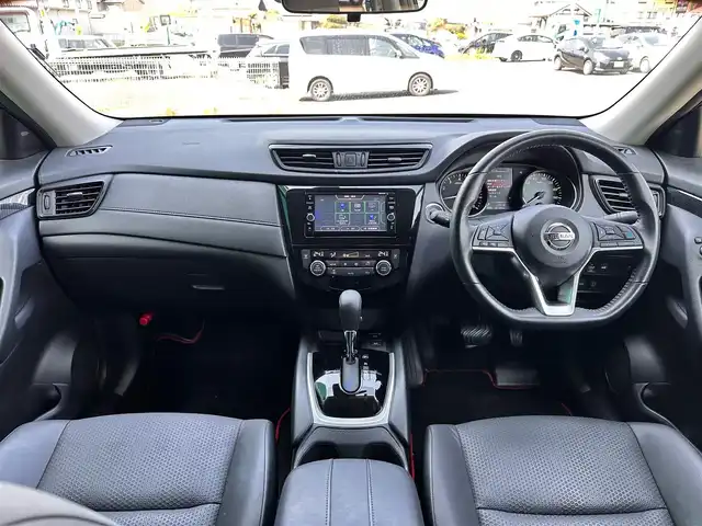 日産 エクストレイル 20X 宮城県 2017(平29)年 3.9万km チタニウムカーキ プロパイロット＋ハイビームアシスト＋インテリジェントLI＋BSM＋RCTA/ハイビームアシスト/LEDヘッドランプ＆フォグランプ/＋インテリジェントオートライト/＝＝＝/4WD/エマージェンシーブレーキ/車線逸脱警報/純正ナビ（MM317D-W）/・CD/DVD/・Bluetooth/・フルセグTV/バックモニター/ETC/電動リアゲート/革巻きステアリング/ステアリングスイッチ/電動パーキングブレーキ/ブレーキホールド/スマートキー＆プッシュスタート/スペアキー1本/電動格納ミラー/純正18インチAW/フロアマット/ドアバイザー/Wエアバッグ