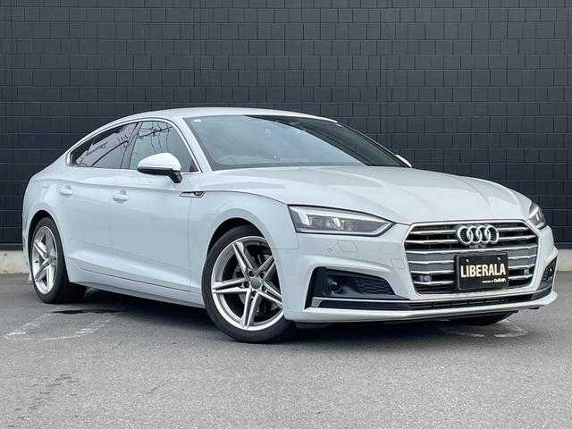 アウディ Ａ５ SB 40TFSIスポーツ 埼玉県 2019(平31)年 3.8万km グレイシアホワイトメタリック 黒ハーフレザー　/アシスタンスパッケージ　/純正ナビ　/３６０度カメラ　/アダプティブクルーズコントロール　/マトリクスＬＥＤ　/バーチャルコックピット　/フルセグ　/シートヒーター/スマートキー　/ＥＴＣ２．０