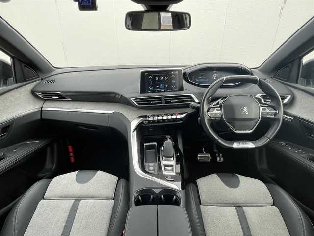 プジョー ３００８ GT ハイブリッド4 東京都 2021(令3)年 3.9万km パール 純正ナビ/360°カメラ/AppleCarPlay/Bluetooth接続/前後ドライブレコーダー/アルカンターラ貼インパネ加飾/グレー合皮/アルカンターラシート/アダプティブクルーズコントロール/カーテンエアバック/サイドエアバック