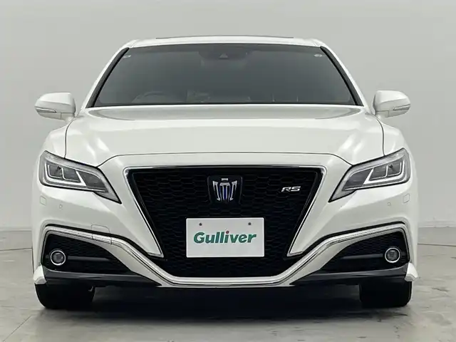 トヨタ クラウン ハイブリッド RS アドバンス 群馬県 2019(令1)年 7.2万km ホワイトパールクリスタルシャイン ムーンルーフ/ブラインドスポットモニター/リアクロストラフィックアラート/AC100V電源/－－－－－－－－－－－－－/純正8インチナビ/（フルセグTV/BT/Miracast/USB/CD/DVD/SD/AUX/AM/FM）/－－－－－－－－－－－－－/ムーンルーフ　BSM　純正8インチナビ　バックカメラ　トヨタセーフティセンス　レザーシート　シートヒーター/ベンチレーション　前席パワーシート　ETC2.0　