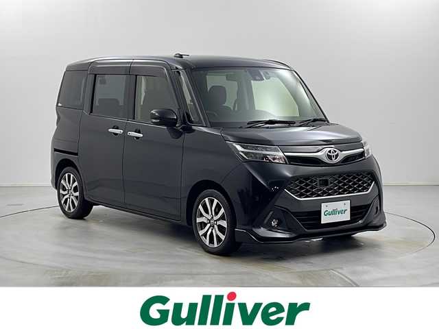 トヨタ タンク カスタムG－T 栃木県 2018(平30)年 6.1万km ブラックマイカメタリック 純正9インチナビ/型番：NSZT-Y66T/【CD/DVD/SD/BT/TV】/ドライブレコーダー/ビルトインETC/両側電動スライドドア/衝突警報機能/衝突回避支援ブレーキ機能/クルーズコントロール/アイドリングストップ/LEDオートライト/LEDフォグランプ/リアドアロールサンシェード/純正フロアマット/ドアバイザー/プッシュスタート/スマートキー
