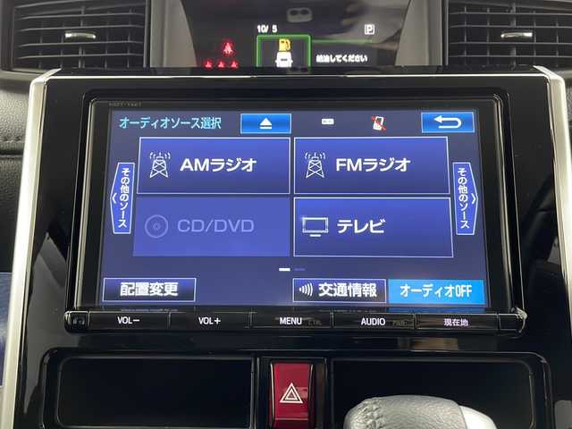 トヨタ タンク カスタムG－T 栃木県 2018(平30)年 6.1万km ブラックマイカメタリック 純正9インチナビ/型番：NSZT-Y66T/【CD/DVD/SD/BT/TV】/ドライブレコーダー/ビルトインETC/両側電動スライドドア/衝突警報機能/衝突回避支援ブレーキ機能/クルーズコントロール/アイドリングストップ/LEDオートライト/LEDフォグランプ/リアドアロールサンシェード/純正フロアマット/ドアバイザー/プッシュスタート/スマートキー