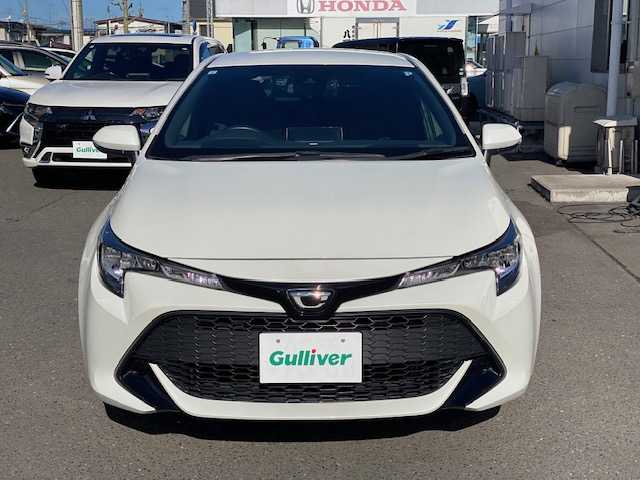 トヨタ カローラ スポーツ G 青森県 2019(令1)年 2.2万km ホワイトパールクリスタルシャイン ４WD/純正ナビ(BT/フルセグ/DVD/CD/ラジオ)/寒冷地仕様/ステアリングヒーター/バックカメラ/フロントワイパーデアイサー/トヨタプリクラッシュセーフティ/アダプティブクルーズコントロール/オートマチックハイビーム/レーンアシスト/オートライト/LEDヘッドライト/ETC/ヘッドライトレベライザー/ドライブレコーダー(前方)/新車時保証書/取扱説明書