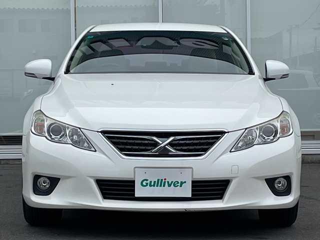 トヨタ マークＸ 250G リラックスセレクション 神奈川県 2010(平22)年 8.5万km パール 純正ナビ/ETC/バックカメラ/ドライブレコーダー前後/前席パワーシート/MTモード付AT/純正フロアマット/CDチェンジャー/ドアバイザー/プッシュスタート/エンジンスターター付/ドアバイザー