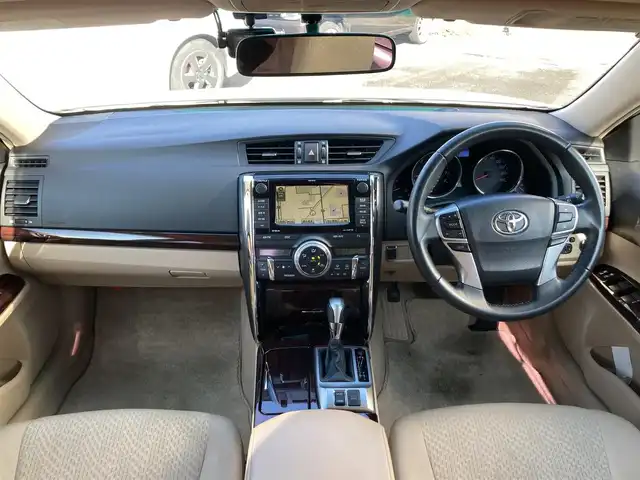 トヨタ マークＸ 250G リラックスセレクション 静岡県 2010(平22)年 8.6万km ホワイトパールクリスタルシャイン 純正HDDナビ/　AM FM　CD DVD HDD　AUX/ETC/バックカメラ/ドライブレコーダー前後/前席パワーシート/MTモード付AT/HIDヘッドライト/フロントフォグランプ/純正フロアマット/CDチェンジャー/ドアバイザー/プッシュスタート/エンジンスターター付/ドアバイザー