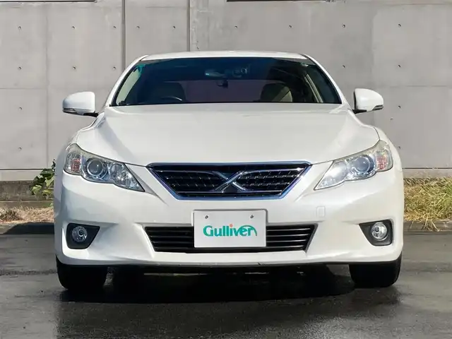 トヨタ マークＸ 250G リラックスセレクション 静岡県 2010(平22)年 8.6万km ホワイトパールクリスタルシャイン 純正HDDナビ/　AM FM　CD DVD HDD　AUX/ETC/バックカメラ/ドライブレコーダー前後/前席パワーシート/MTモード付AT/HIDヘッドライト/フロントフォグランプ/純正フロアマット/CDチェンジャー/ドアバイザー/プッシュスタート/エンジンスターター付/ドアバイザー