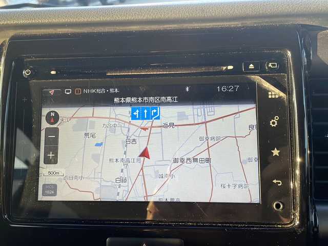 スズキ ハスラー Jスタイル Ⅱ ターボ 熊本県 2016(平28)年 8.6万km ブルーイッシュブラックパール3 　(株)IDOMが運営する【じしゃロン熊本店】の自社ローン対象車両になります。こちらは現金ご利用時の価格です。/自社ローンご希望の方は別途その旨お申付け下さい。/純正ナビ/全方位カメラ/フルセグテレビ/DVD/CD/Bluetooth接続/ハーフレザーシート/シートヒーター/HIDヘッドライト/オートライト/スマートキー/純正アルミホイール
