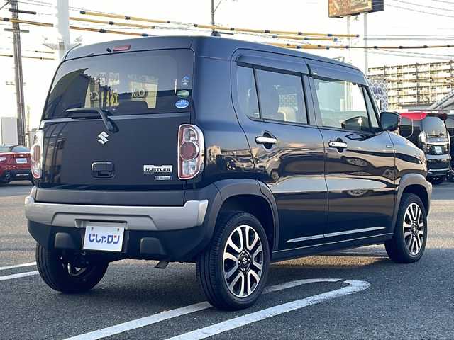 スズキ ハスラー Jスタイル Ⅱ ターボ 熊本県 2016(平28)年 8.6万km ブルーイッシュブラックパール3 　(株)IDOMが運営する【じしゃロン熊本店】の自社ローン対象車両になります。こちらは現金ご利用時の価格です。/自社ローンご希望の方は別途その旨お申付け下さい。/純正ナビ/全方位カメラ/フルセグテレビ/DVD/CD/Bluetooth接続/ハーフレザーシート/シートヒーター/HIDヘッドライト/オートライト/スマートキー/純正アルミホイール