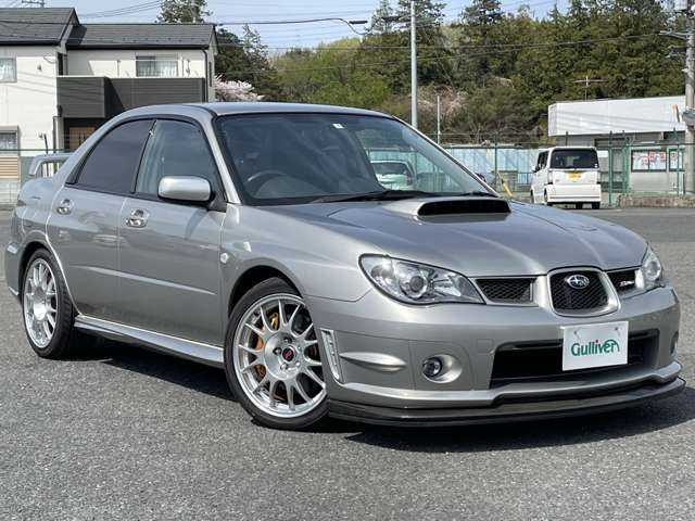 スバル インプレッサ ＷＲＸ S204 千葉県 2006(平18)年 2.1万km クリスタルグレーメタリック 600台限定車/専用ドライカーボンRECAROシート/専用BBS18AW/カーボンFスポイラー/純正チタンマフラー/純正ブレンボ/STi追加メーター（油温/油圧/ブースト）/社外メモリナビ/フルセグTV/社外ETC/保証書/取扱説明書/スペアキー