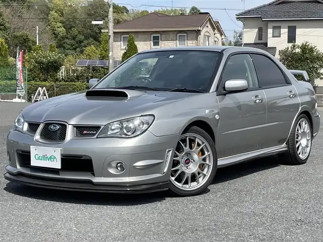 スバル インプレッサ ＷＲＸ S204 千葉県 2006(平18)年 2.1万km クリスタルグレーメタリック 600台限定車/専用ドライカーボンRECAROシート/専用BBS18AW/カーボンFスポイラー/純正チタンマフラー/純正ブレンボ/STi追加メーター（油温/油圧/ブースト）/社外メモリナビ/フルセグTV/社外ETC/保証書/取扱説明書/スペアキー