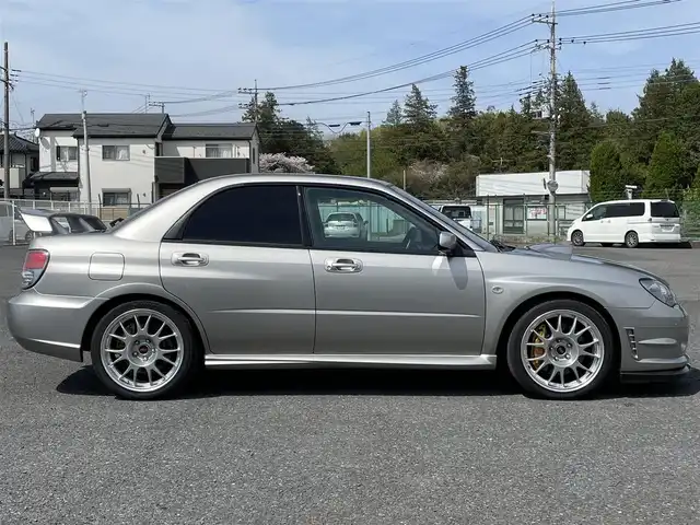 スバル インプレッサ ＷＲＸ S204 千葉県 2006(平18)年 2.1万km クリスタルグレーメタリック 600台限定車/専用ドライカーボンRECAROシート/専用BBS18AW/カーボンFスポイラー/純正チタンマフラー/純正ブレンボ/STi追加メーター（油温/油圧/ブースト）/社外メモリナビ/フルセグTV/社外ETC/保証書/取扱説明書/スペアキー